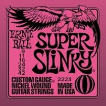 ERNIE BALL 2223 SUPER SLINKY - SNAREN 009-042 NICKELWOUND