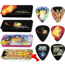 DUNLOP JH-PT02M DOOSJE MET 12 STUKS - PLECTRUM MEDIUM JIMI HENDRIX