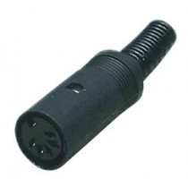 DNC-105/1 - PLUG DIN CONTRA 5P/180GR