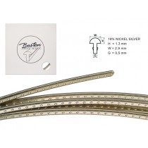 BOSTON FW-1329058 PER 50 CM - FRETDRAAD H=1.3/W=2.9/G=0.5MM JUMBO