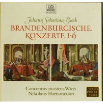 BACH, JOHAN SEBASTIAN / NIKOLAUS HARNONCOURT - BRANDENBURGISCHE KONZERTE 1-6 -2VINYL-