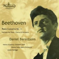 BARENBOIM / VIENNA STATE OPERA ORCHESTRA - BEETHOVEN PIANO CONCERTO 3