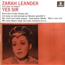 LEANDER, ZARAH - YES SIR -VINYL-