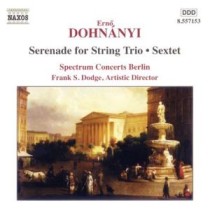 DOHNANYI, E. - SERENADE FOR STRING TRIO/ - cd