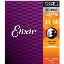 ELIXIR 11102 NANOWEB MEDIUM - SNAREN 013-056 BRONZE