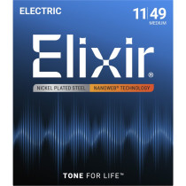 ELIXIR 12102 NANOWEB MEDIUM - SNAREN 011-049 NICKELWOUND