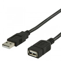 NEDIS CCGL60010BK30 - KABEL USB 2.0 A VERLENG 3.0MTR