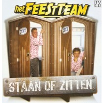 FEESTTEAM, HET - STAAN OF ZITTEN, cd