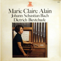 ALAIN, MARIE-CLAIRE - JOHANN SEBASTIAN BACH - DIETRICH BUXTEHUDE -VINYL-
