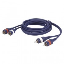 DAP FL2475 - KABEL 2X RCA M - 2X RCA M 0.75 MTR