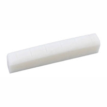 ALLPARTS BN2227000 SLOTTED BONE NUT FOR ACOUSTIC 42 - TOPKAM BEEN 42.86X4.76X8.7 MM