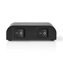 NEDIS ASWI2602BK SPEAKER CONTROL BOX - SCHAKELAAR LUIDSPREKERS 2 SETS KLEMAANSLUITING