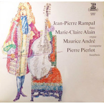RAMPAL, JEAN-PIERRE A.O. - FLUTE - ORGUE - TROMPETTE - HAUTBOIS -VINYL-