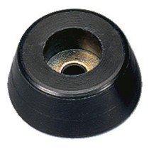 MONACOR HF-70 FOOT - RUBBER VOETJE KLEINE APPARATEN 19X8MM 4.2MM GAT