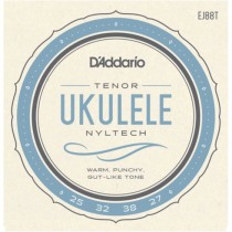 D'ADDARIO EJ88T NYLTECH - SNAREN UKELELE TENOR G-C-E-A TUNING