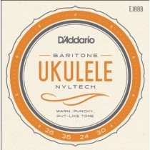 D'ADDARIO EJ88B NYLTECH - SNAREN UKELELE BARITON D-G-B-E TUNING