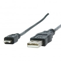 CABLE-166-1.8 - KABEL USB 2.0 A - MICRO A 1.8 MTR