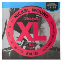 D'ADDARIO EXL157 BARITONE - SNAREN 014-068 NICKELWOUND MEDIUM