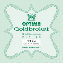 OPTIMA 1000-44 BALL END - SNAREN VIOOL 4/4 STEEL & ALUMINIUM