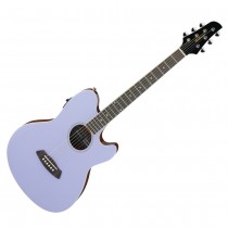 IBANEZ TALMAN TCY10E-LVH LAVENDER - GITAAR AKOESTISCH WESTERN + EQ DOUBLE CUTAWAY