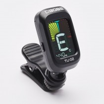 BOSS TU-02 CLIP TUNER - STEMAPPARAAT CHROMATISCH MET KLEM