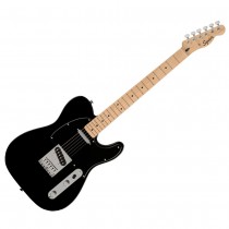SQUIER TELECASTER FSR BULLET MN BPG BLK - GITAAR ELEKTRISCH BLACK MAPLE FINGERBOARD