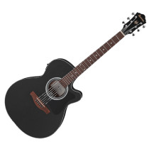 IBANEZ VC44CE-WK OPEN PORE - GITAAR WESTERN CONCERT WEATHERED BLACK + EQ CA