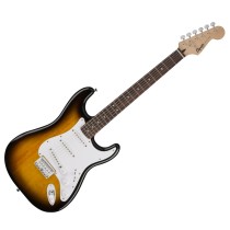 SQUIER STRATOCASTER BULLET HT LRL BSB - GITAAR ELEKTRISCH BROWN SUNBURST LAUREL FB HARDTAIL