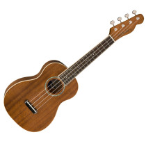 FENDER ZUMA UKE NATURAL WN - UKELELE CONCERT SAPELE SATIN WALNUT FINGERBOARD