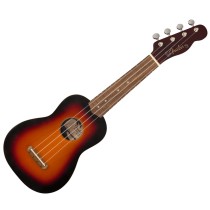 FENDER VENICE UKE 2TS WN - UKELELE SOPRAAN 2-COLOR SUNBURST WALNUT FINGERBOARD