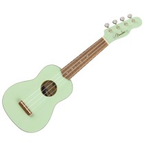 FENDER VENICE UKE SFG WN - UKELELE SOPRAAN SURF GREEN WALNUT FINGERBOARD