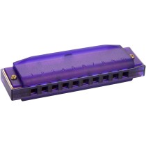 HOHNER TRANSLUCENT HARP C - MONDHARMONICA DIATONISCH VIOLET