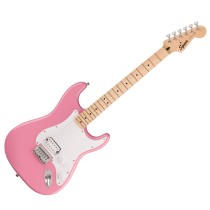 SQUIER STRATOCASTER SONIC HT H MN WPG FLP - GITAAR ELEKTRISCH FLASH PINK MAPLE FINGERBOARD