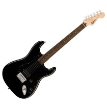 SQUIER STRATOCASTER SONIC HT H LRL BPG BLK - GITAAR ELEKTRISCH BLACK LAUREL FINGERBOARD