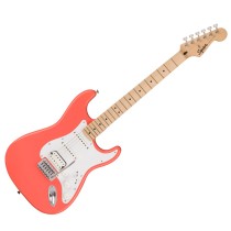 SQUIER STRATOCASTER SONIC HSS MN WPG TCO - GITAAR ELEKTRISH TAHITIAN CORAL MAPLE FINGERBOARD