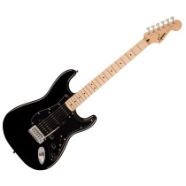 SQUIER STRATOCASTER SONIC HSS MN BPG BLK - GITAAR ELEKTRISH BLACK MAPLE FINGERBOARD
