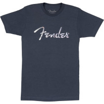 FENDER TEE INDIGO SMOKE X LARGE - T-SHIRT GALAXY LOGO TEE BLAUW XL