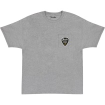 FENDER TEE 9192600406 MEDIUM - T-SHIRT PICK PATCH POCKET ATHLETIC GRAY M