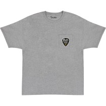FENDER TEE 9192600506 LARGE - T-SHIRT PICK PATCH POCKET ATHLETIC GRAY L