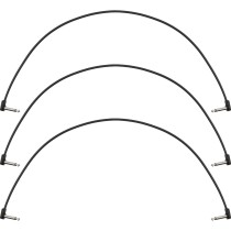 FENDER BLOCKCHAIN PATCH CABLES 24" 3-PACK - KABEL 2X JACK HAAKS PLAT 60CM