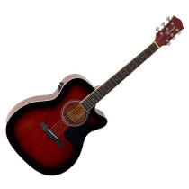 RICHWOOD RA-12-CERS - GITAAR WESTERN AUDITORIUM ROOD SUNBURST + EQ CA