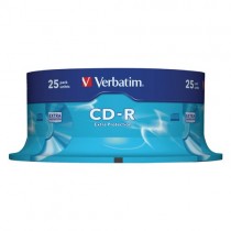 VERBATIM 43432 SPINDLE 25 - CDR 700MB/80MIN 52X