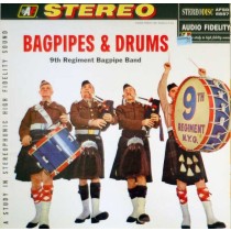 9TH REGIMENT PIPE BAND - BAGPIPES & DRUMS -VINYL- - Lp