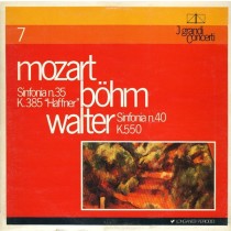 MOZART, BOHM, WALTER - SINFONIA N.35 K.385 "HAFFNER" / N.40 K.550 -VINYL-