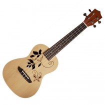 CLX CALISTA LEAVES 23 DL SPRUCE - UKELELE CONCERT SPARREN BLADEREN