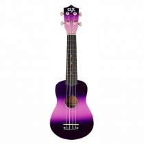 CLX CALISTA 21 DC2 - UKELELE SOPRAAN PINK & PURPLE