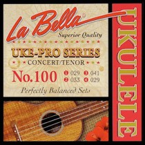 LA BELLA 100 UKE-PRO SERIES 029 033 041 029 - SNAREN UKELELE CONCERT & TENOR