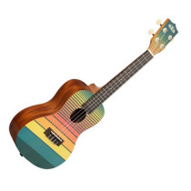 KALA KA-SURF-DAWNPATROL - UKELELE CONCERT SURFBOARD + DRAAGTAS