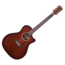 CORT ESSENCE GA4 BRSG BROWB TOP SEMI GLOSS - GITAAR WESTERN GRAND AUDITORIUM BRUIN + EQ CA