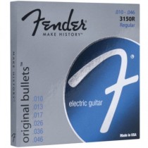 FENDER 3150R ORIGINAL BULLETS - SNAREN ELEKTRISCH 010-046 NICKEL